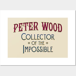 Logo for Peter Wood: Collector of the Impossible Posters and Art